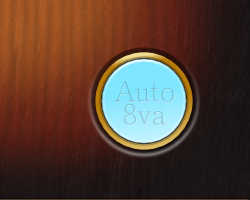 [auto button on 8va]